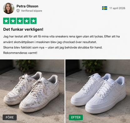 ShoeGuard-Tvätta dina dyra sneakers i maskinen – utan att förstöra dem